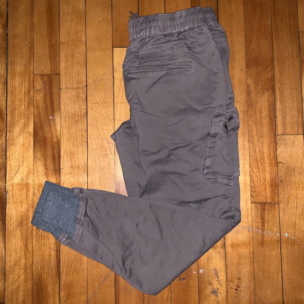 Tan/Brown Cargo Joggers